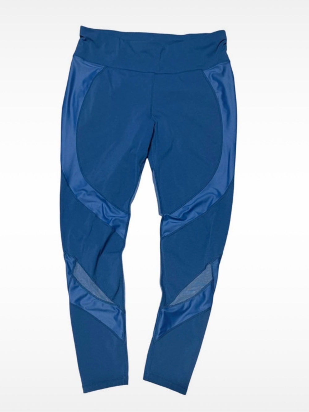 Sweaty Betty Blue Colorblock Leggings with mash